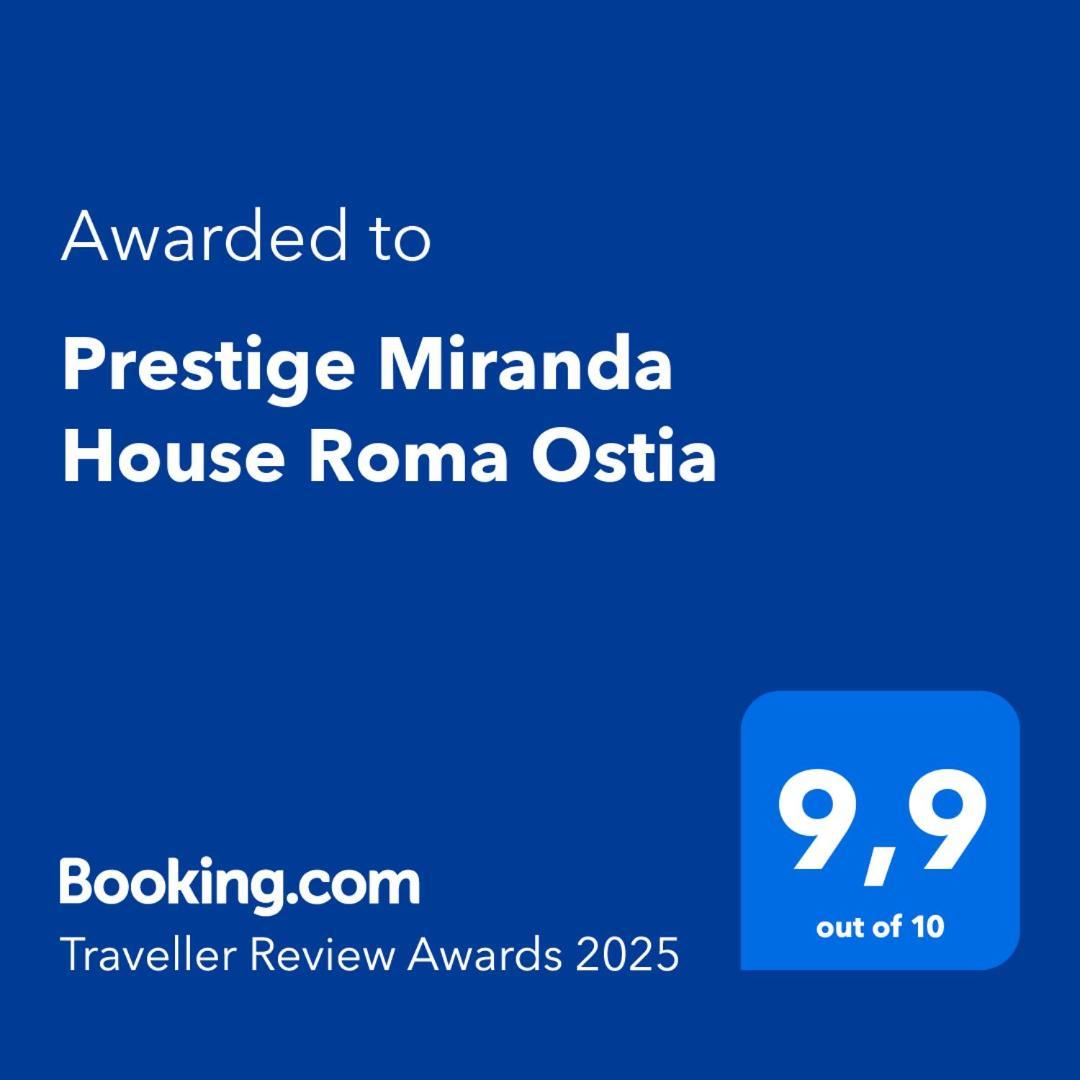 Apartament Prestige Miranda House Roma Ostia Zewnętrze zdjęcie